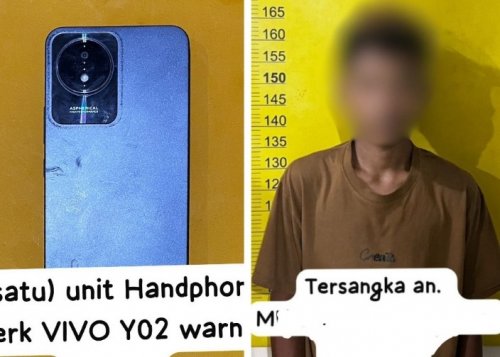 Saat Rumah Kosong Remaja 17 Tahun Bobol Jendela Gasak HP dan Uang Tabungan Anak di Bandar Seikijang (foto/Andy)